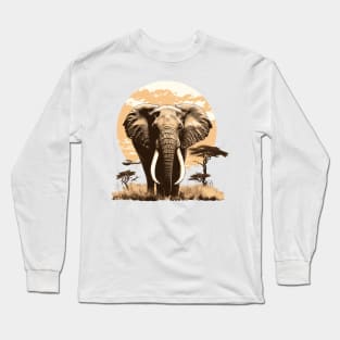 elephant Long Sleeve T-Shirt